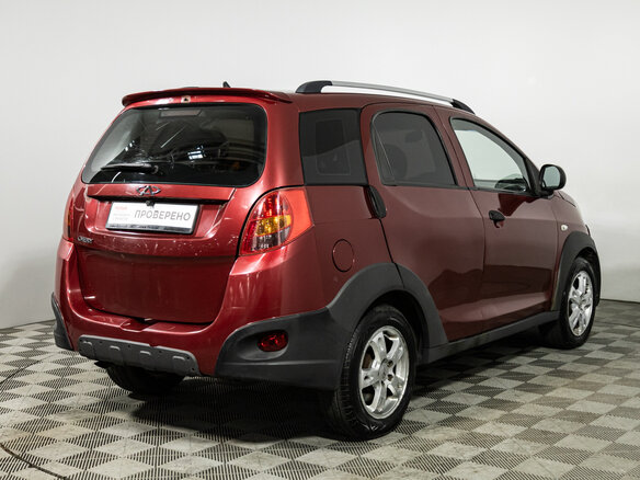 2012 Chery IndiS (S18D) I, красный, 219585 рублей - вид 4
