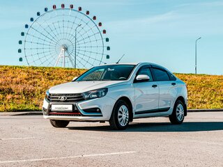 2019 Lada (ВАЗ) Vesta I, белый, 840000 рублей, вид 1