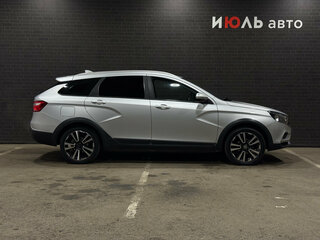2020 Lada (ВАЗ) Vesta SW Cross I, серебристый, 1271000 рублей, вид 4