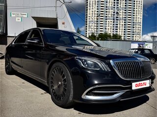 2017 Mercedes-Benz Maybach S-Класс 450 I (X222) Рестайлинг, чёрный, 6990000 рублей, вид 1