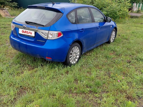 2007 Subaru Impreza III, синий, 850000 рублей - вид 5