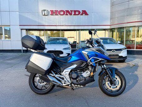 2021 Honda NC 750X, синий, 919000 рублей, вид 1