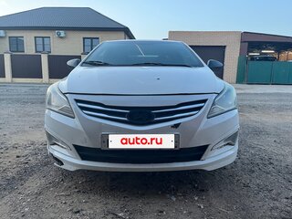 2016 Hyundai Solaris I Рестайлинг, белый, 620000 рублей, вид 1
