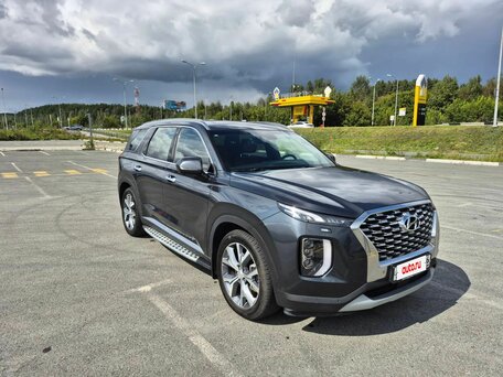2019 Hyundai Palisade I, серый, 4600000 рублей, вид 2