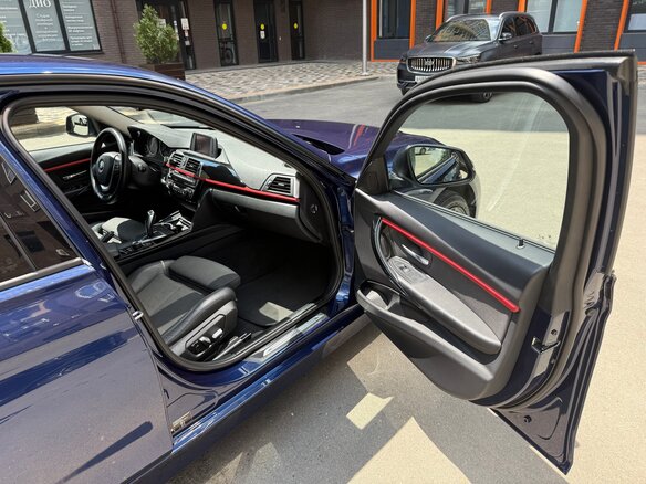 2018 BMW 3 серии 320d VI (F3x) Рестайлинг, синий, 2500000 рублей - вид 8