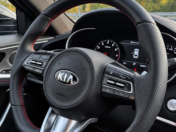 2021 Kia Stinger I Рестайлинг, серый, 3419000 рублей - вид 14