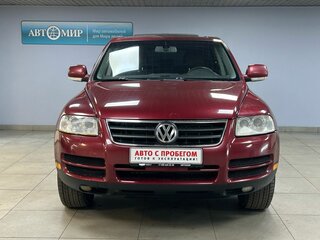 2004 Volkswagen Touareg I, красный, 1099000 рублей, вид 2