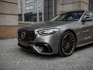 2024 Mercedes-Benz S-Класс AMG 63 e AMG Long IV (W223), серый, 22990000 рублей, вид 4