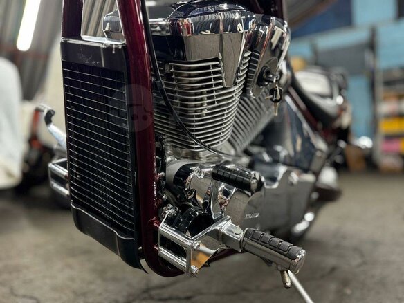 2009 Honda VT 1300CX Fury, пурпурный, 850000 рублей - вид 21