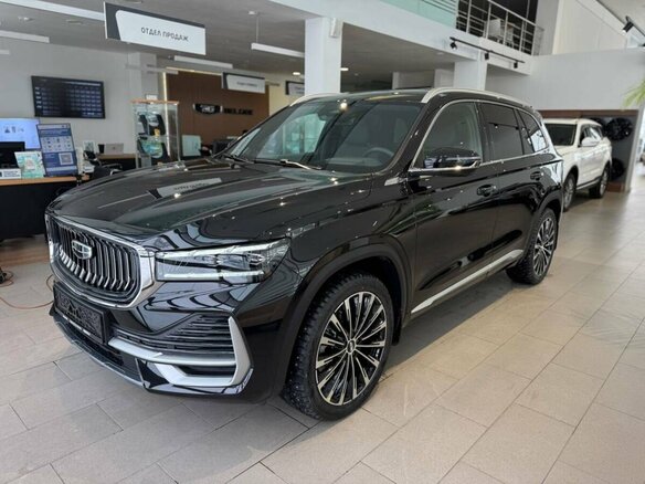 2025 Geely Monjaro I Рестайлинг, чёрный - вид 1