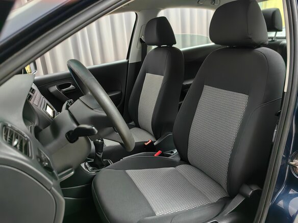 2015 Volkswagen Polo V, синий, 799000 рублей - вид 5