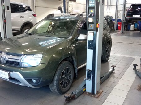 2016 Renault Duster I Рестайлинг, зелёный, 990000 рублей, вид 1