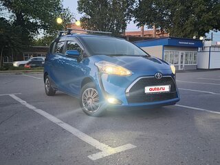 2019 Toyota Sienta II Рестайлинг, синий, 1500000 рублей, вид 4