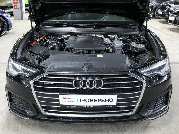 2021 Audi A6 45 TFSI V (C8), чёрный - вид 8