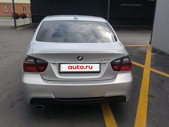 2007 BMW 3 серии 320i V (E90/E91/E92/E93), серебристый, 830000 рублей - вид 3