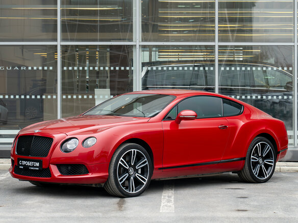 2013 Bentley Continental GT II, красный, 3990000 рублей