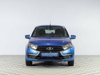 2022 Lada (ВАЗ) Granta I Рестайлинг, синий, 779000 рублей, вид 2