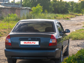 2008 Hyundai Accent ТагАЗ II, серый, 470000 рублей, вид 3
