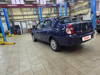 2007 Renault Symbol I Рестайлинг 2, синий, 230000 рублей, вид 4