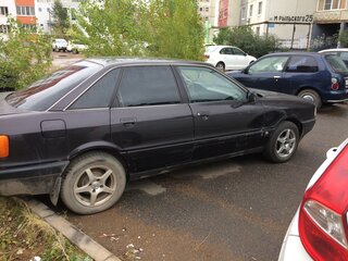 1991 Audi 80 IV (B3), синий, 450000 рублей, вид 3