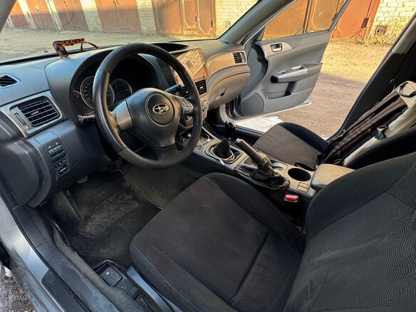 2007 Subaru Impreza III, серебристый, 530000 рублей - вид 12