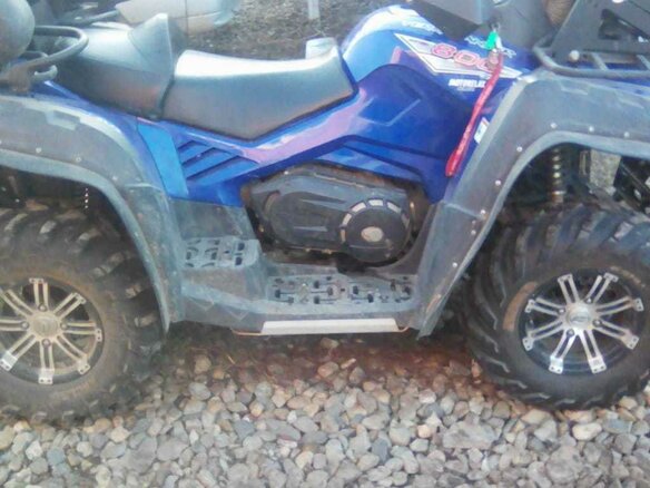 2013 CFMoto CF800-2 (X8), синий - вид 1