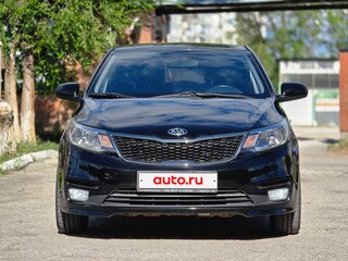 2017 Kia Rio III Рестайлинг, чёрный, 1195000 рублей, вид 3