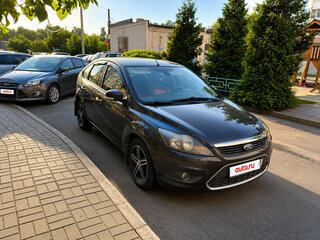 2009 Ford Focus II Рестайлинг, чёрный, 599000 рублей, вид 2