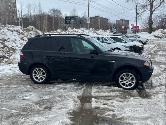 2005 BMW X3 25i I (E83), чёрный, 790000 рублей - вид 7