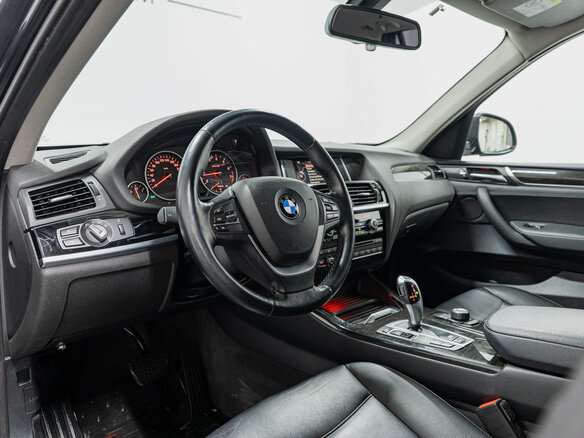 2015 BMW X3 28i xDrive II (F25) Рестайлинг, чёрный, 2390000 рублей - вид 12