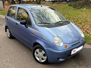 2009 Daewoo Matiz I Рестайлинг, синий, 169000 рублей, вид 1