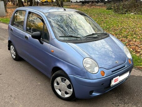 2009 Daewoo Matiz I Рестайлинг, синий, 169000 рублей, вид 1