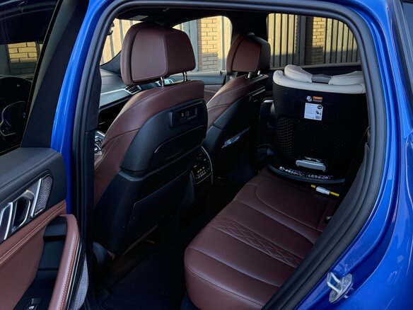 2020 BMW X6 30d III (G06), синий, 8690000 рублей - вид 10