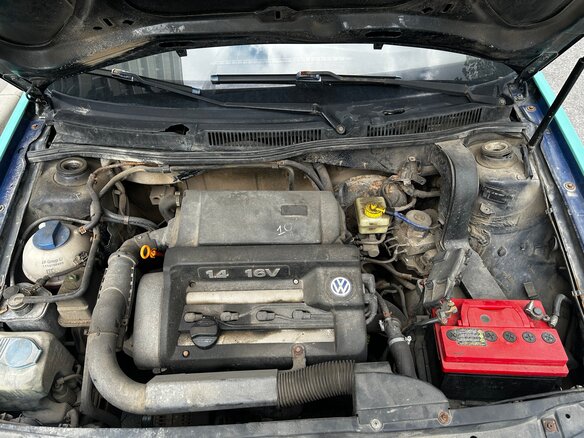 2000 Volkswagen Golf IV, синий, 175000 рублей - вид 7