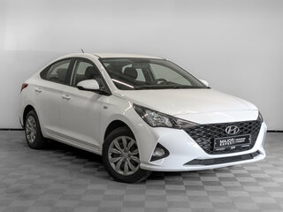 2022 Hyundai Solaris II Рестайлинг, белый, 1580000 рублей, вид 3