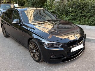 2017 BMW 3 серии 320i xDrive VI (F3x) Рестайлинг, чёрный, 2300000 рублей, вид 2