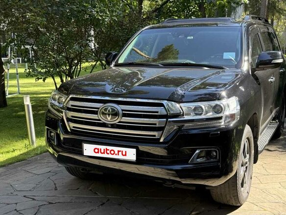 2018 Toyota Land Cruiser 200 Series Рестайлинг 2, чёрный, 6500000 рублей - вид 7