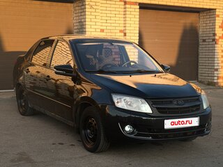 2013 Lada (ВАЗ) Granta I, чёрный, 235000 рублей, вид 3
