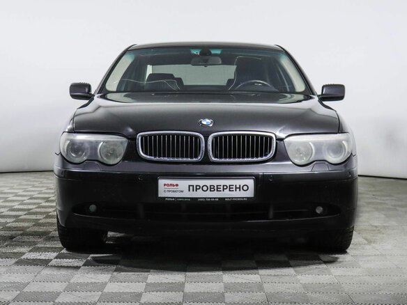 2004 BMW 7 серии 730d IV (E65/E66), чёрный - вид 1