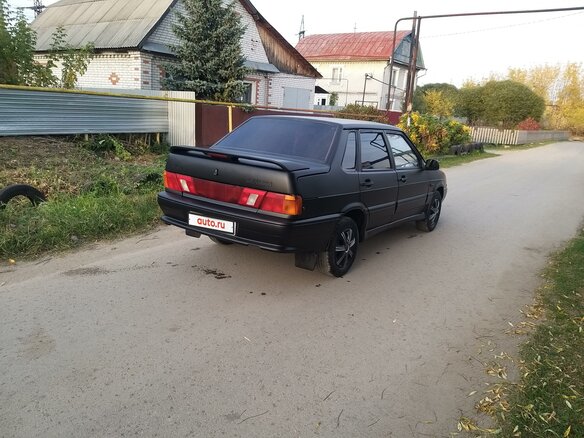 2007 Lada (ВАЗ) 2115, чёрный - вид 3