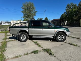1998 Mitsubishi L200 III, серый, 700000 рублей, вид 3