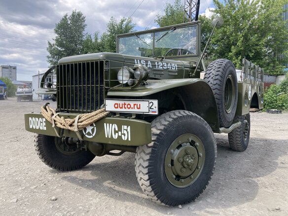 1944 Dodge WC series WC-52 T214, зелёный - вид 4