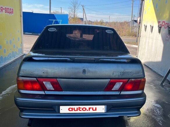 2007 Lada (ВАЗ) 2115, серый, 140000 рублей - вид 4