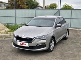 2021 Skoda Rapid II, серебристый, 1870000 рублей, вид 1