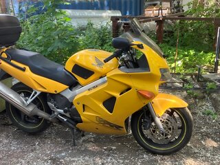 1999 Honda VFR 800, жёлтый, 350000 рублей, вид 5