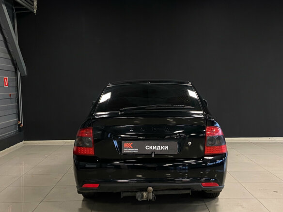 2011 Lada (ВАЗ) Priora I, чёрный, 329000 рублей - вид 9