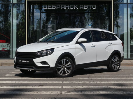 2019 Lada (ВАЗ) Vesta SW Cross I, белый, 1050000 рублей, вид 1
