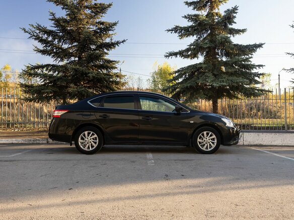 2015 Nissan Sentra VII (B17), чёрный - вид 7