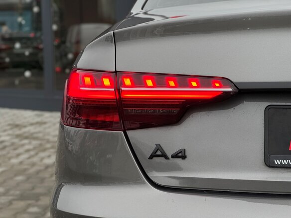 2021 Audi A4 40 TFSI V (B9) Рестайлинг, серый - вид 18