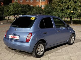 2007 Nissan Micra III (K12), синий, 460000 рублей, вид 3